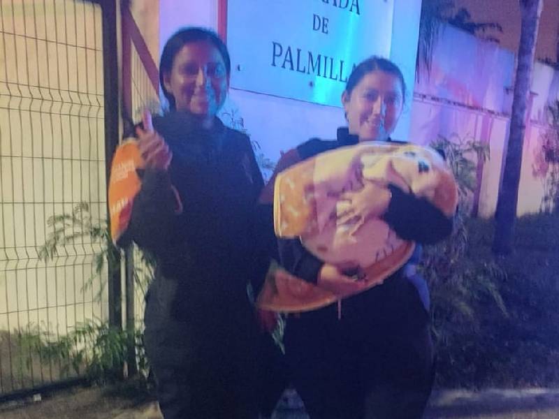 Policía de Solidaridad halla a bebé abandonado en las primeras horas de 2023