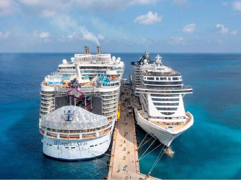Crecen en 18% en arribo de cruceros a Cozumel