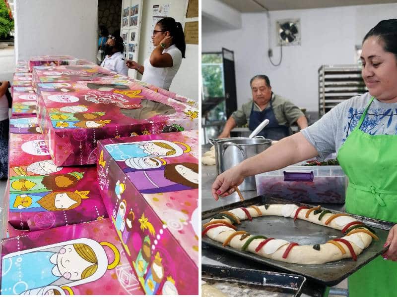 Rosca de reyes saldrá un 22 por ciento más cara de este año