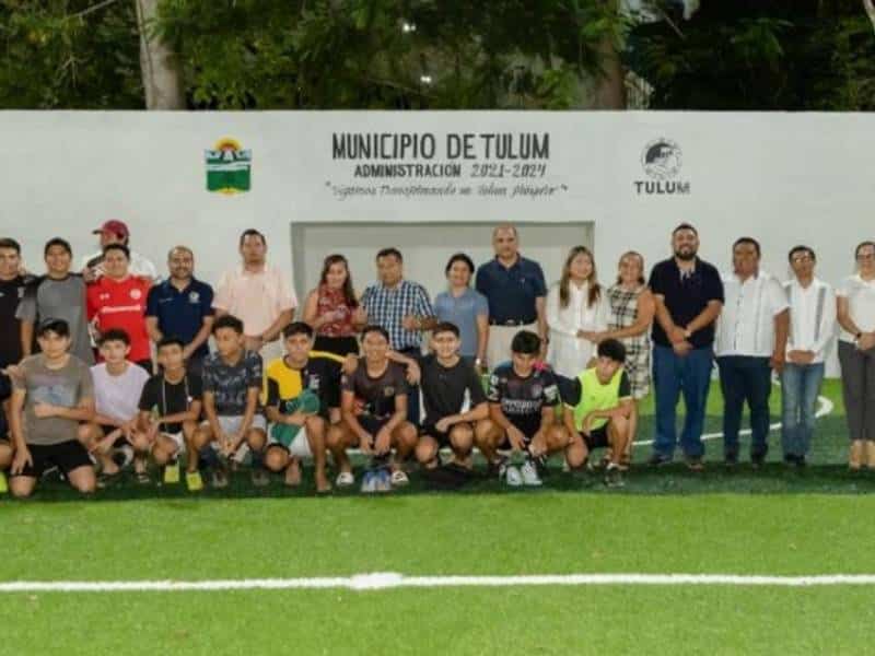 Entrega Obra Marciano Dzul en Tulum