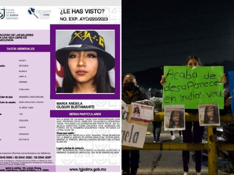 Padres buscan a María Ángela tras desaparición en el paradero de Indios Verdes