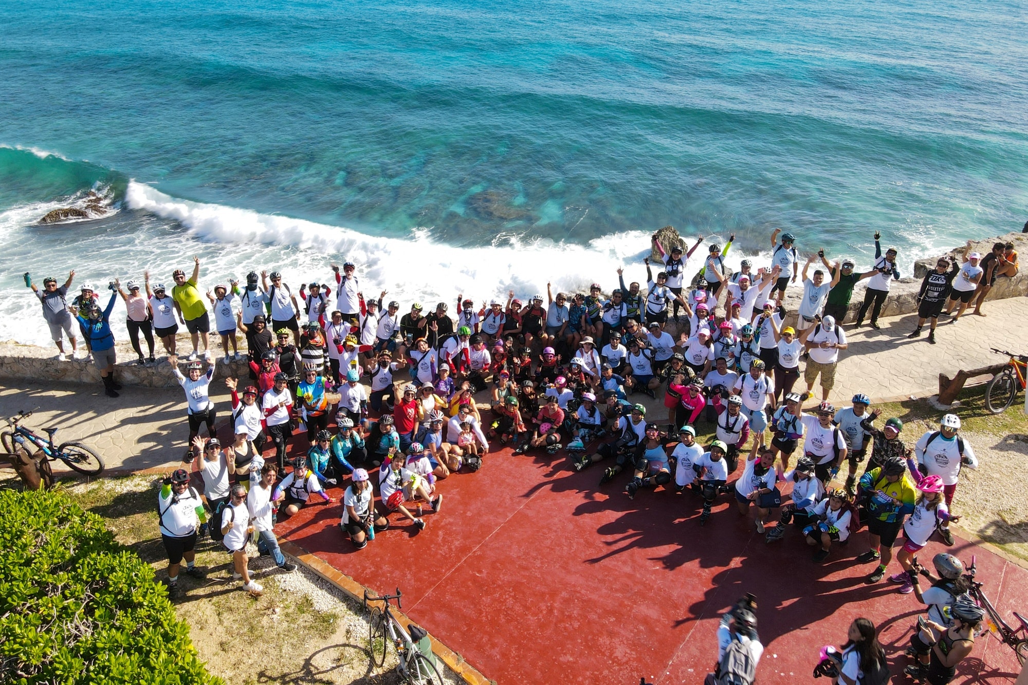 Con "Rodada por los Humedales" impulsa Aguakan el cuidado del agua y del planeta