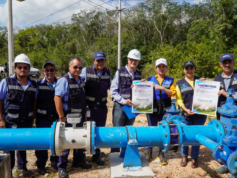 Arranca Aguakan obras de construcción para 5 nuevos pozos en Playa del Carmen