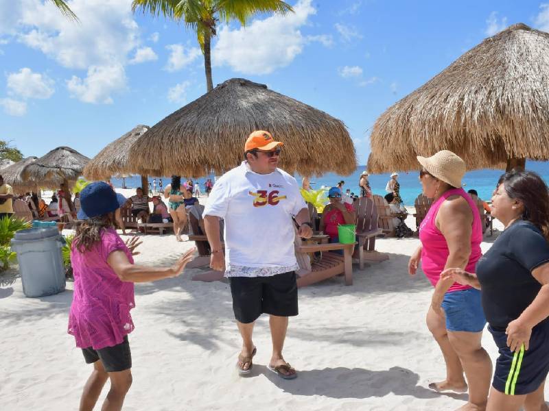 Más de 2,000 personas ingresan de manera gratuita a Chankanaab