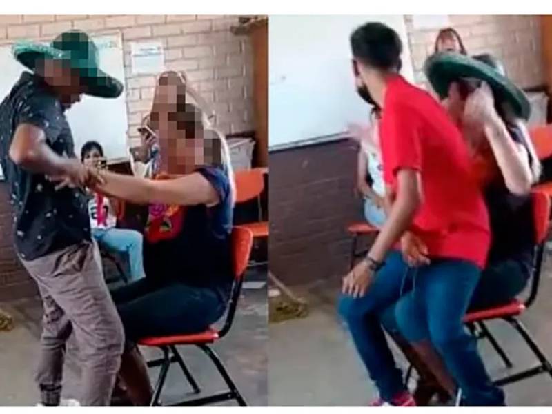 VIDEO: Maestra ‘perrea’ con alumnos en salón; es suspendida