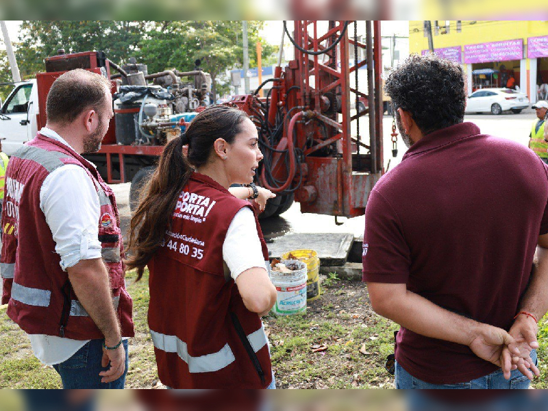 Gobierno de Benito Juárez activan trabajos preventivos por lluvias : Ana Paty Peralta