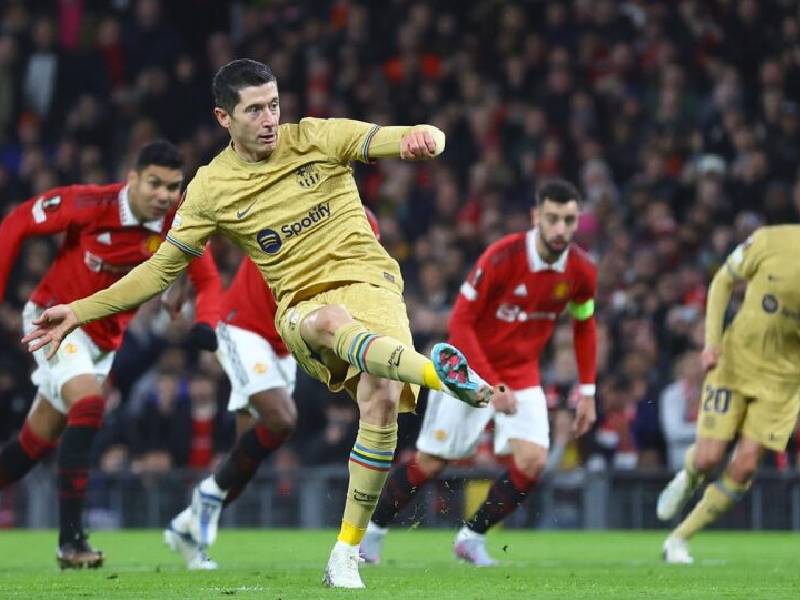 Barcelona, eliminado de la Europa League por Manchester United
