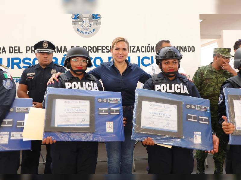Refuerzan seguridad con más policías preparados