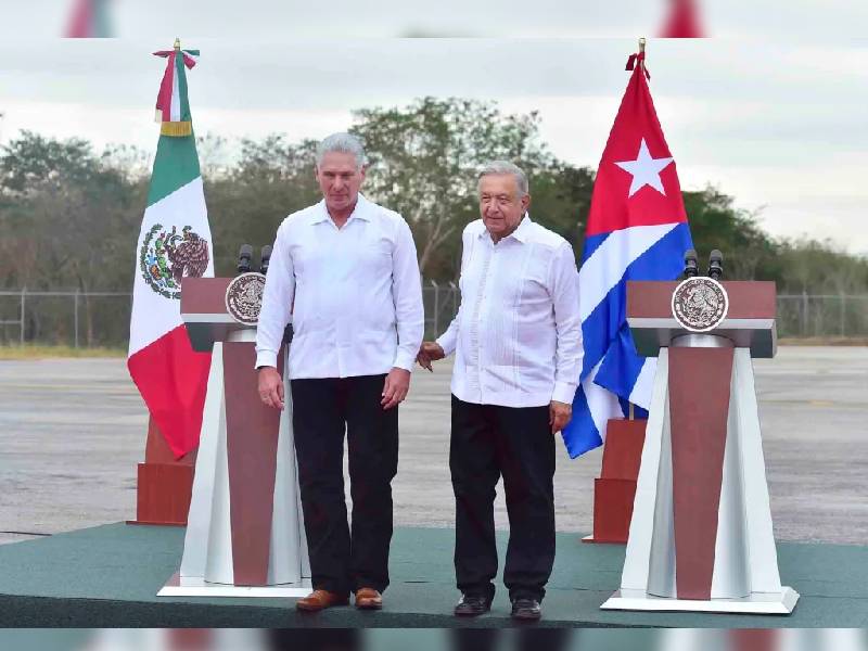 Venimos a devolver abrazo que recibimos en horas difíciles: Díaz-Canel
