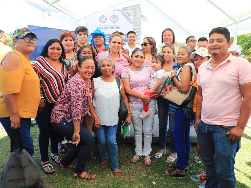 Renueva Lili Campos arterias vehiculares en beneficio de la gente