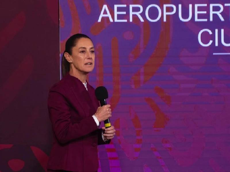 Anuncia Sheinbaum que rehabilitación de la Terminal 2 del AICM concluirá en junio