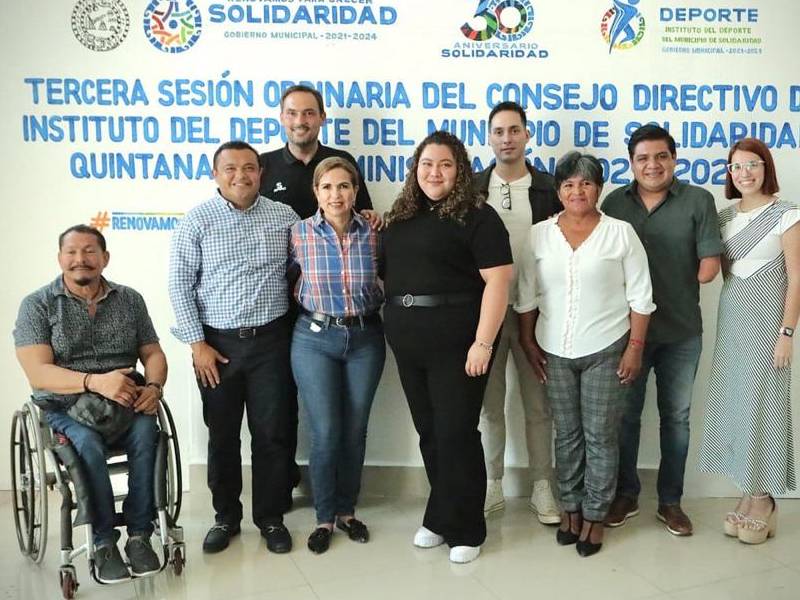 El deporte en Solidaridad sigue renovándose: Lili Campos