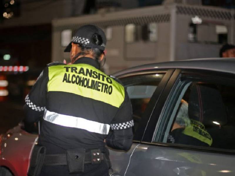 Multas del alcoholimetro podría alcanzar los 12 mil pesos