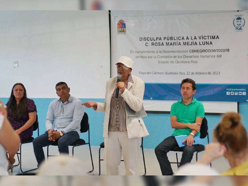 Fiscalía ofrece disculpa a ciudadana por dilación de justicia