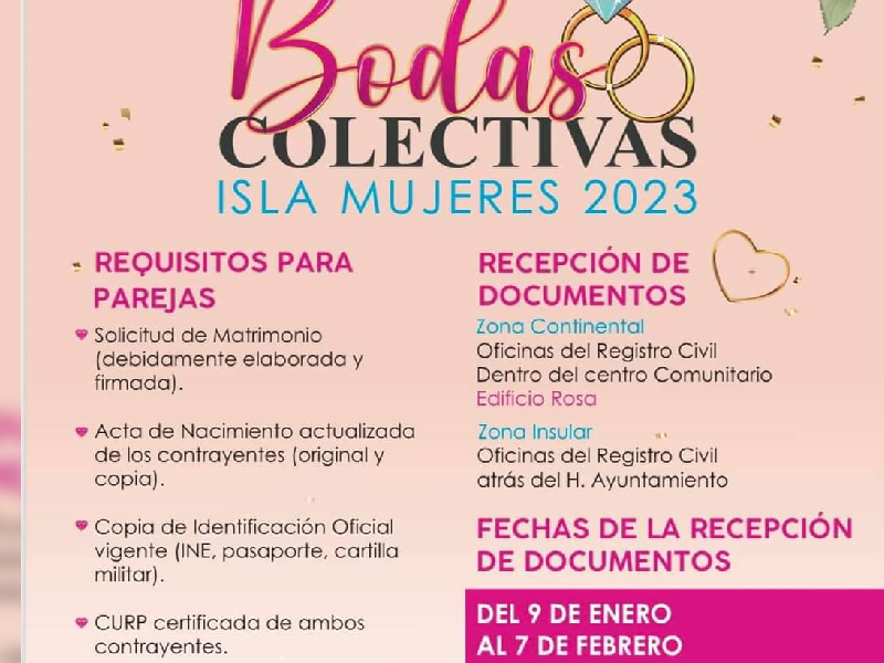 bodas colectivas