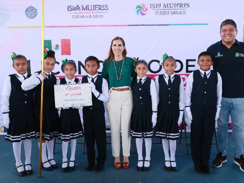 Atenea Gómez promueve una cultura cívica entre la niñez y juventud