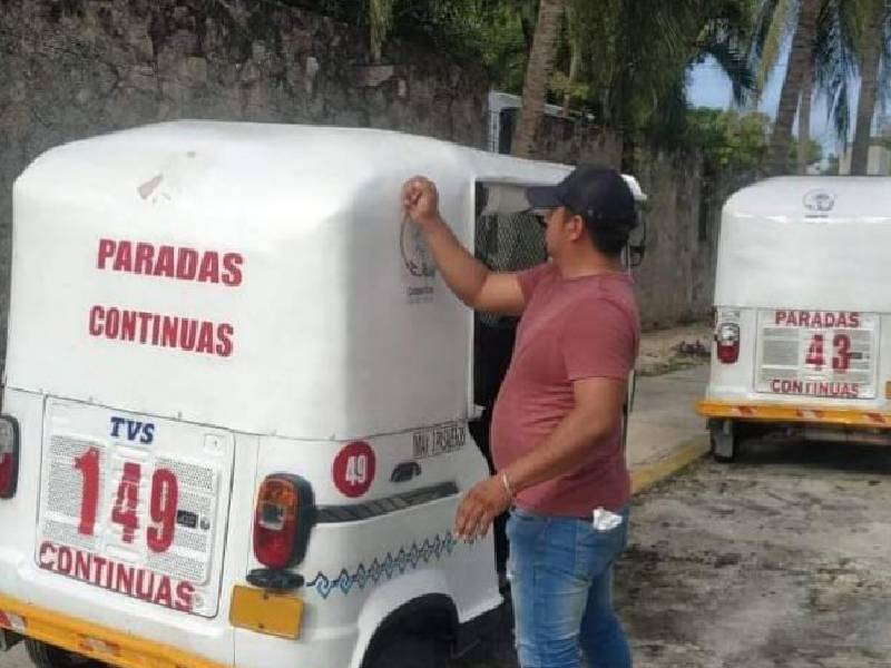 Listos para operar 100 moto taxis en zona oriente de OPB