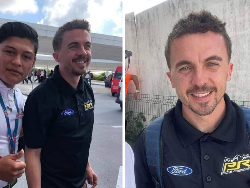 Frankie Muniz está de vacaciones en Cancún