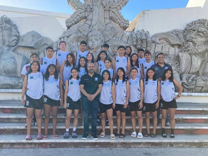 Tulum presente en la inauguración de los Juegos Deportivos Estatales 2023 en la ciudad de Cancún