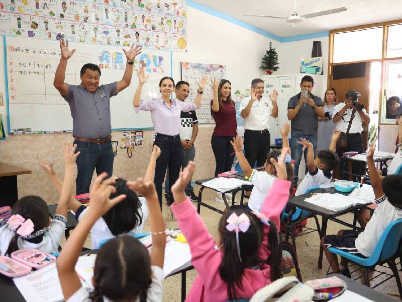 Reafirma Ana Patricia Peralta compromiso con bienestar de niñas y niños
