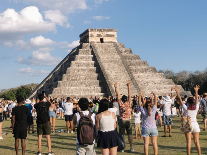Refuerzan vigilancia en El Castillo de Chichén