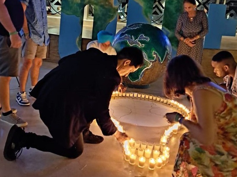Desde Tulum, niños hacen una promesa de cuidar el medioambiente