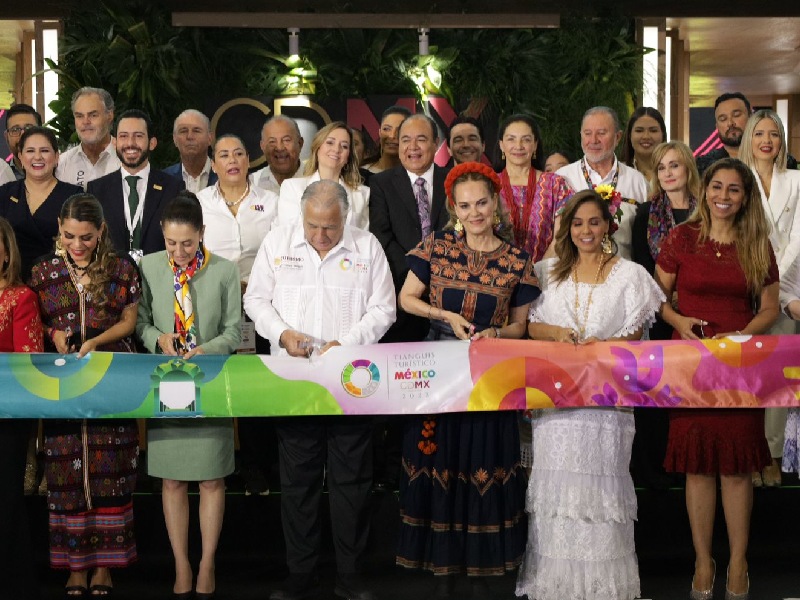Inauguración del Pabellón de la Ciudad de México en el Tianguis Turístico 2023
