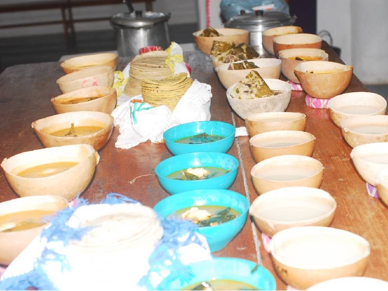 Dignatarios mayas de Felipe Carrillo Puerto promueven alimentos típicos