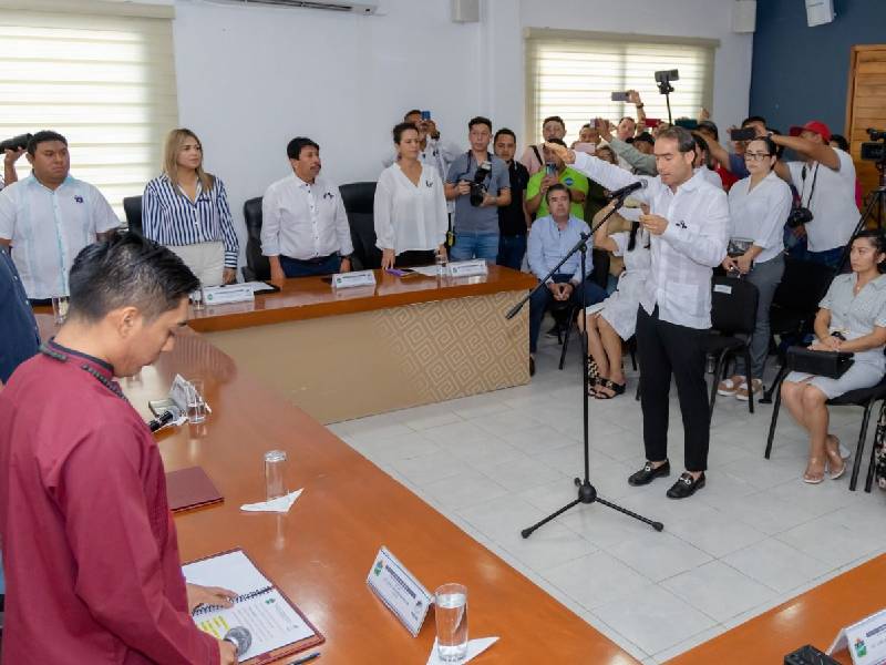 No vamos a detener lo que Marciano Dzul inició con tanto amor: Diego Castañón