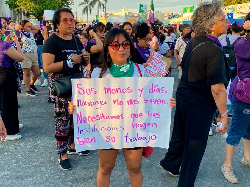 Buscan aumentar, hasta 60 años la pena por feminicidios en Q.Roo