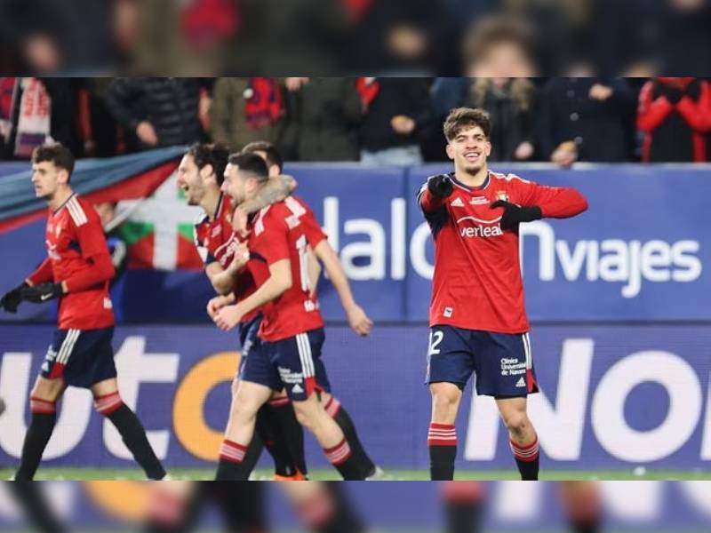 Osasuna pega primero