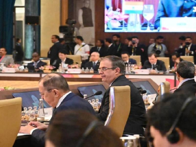 Pide Ebrard a G20 combatir tráfico internacional de armas