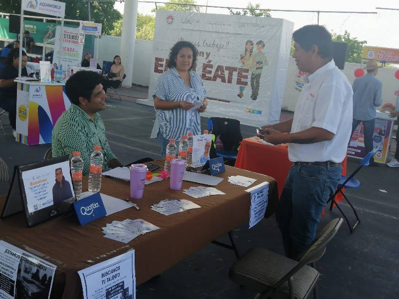 Abaten desempleo en Quintana Roo