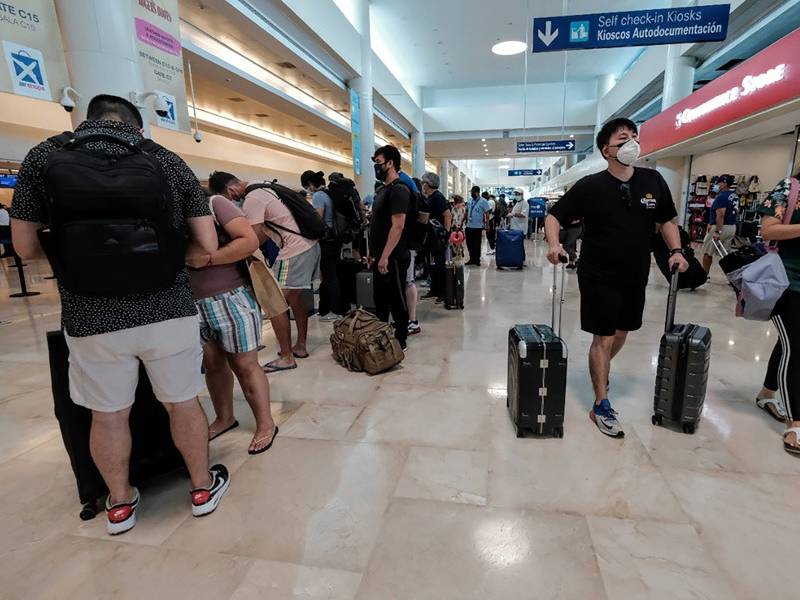 El aeropuerto de Cancún con 582 vuelos y una conexión con 22 países