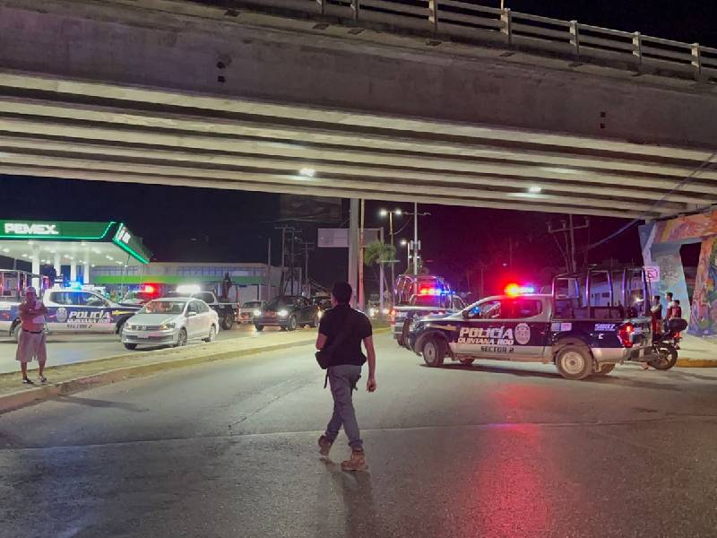 Movilización policiaca en Cancún por ceremonia de “iniciación”