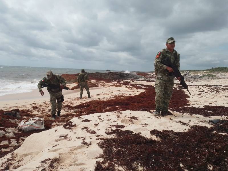 Aseguran en Cozumel 65 kilos de estupefaciente con valor de $16 millones
