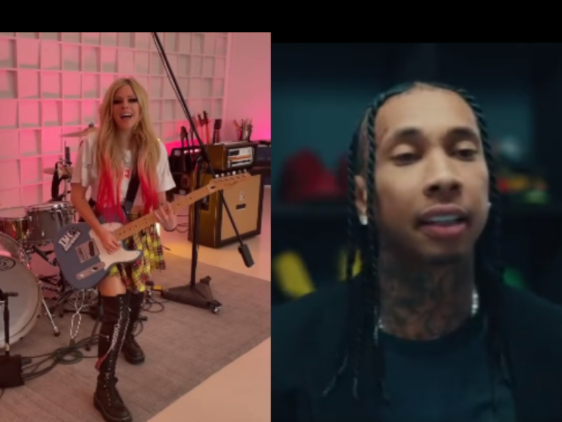 ¡Se veía venir! Tyga y Avril Lavigne confirman su romance