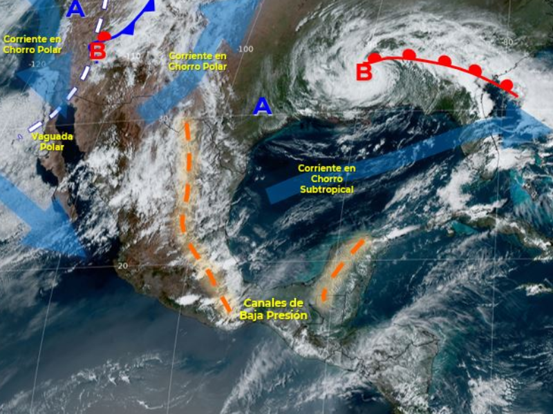 Clima para Quintana Roo día nublado, pero sin lluvias