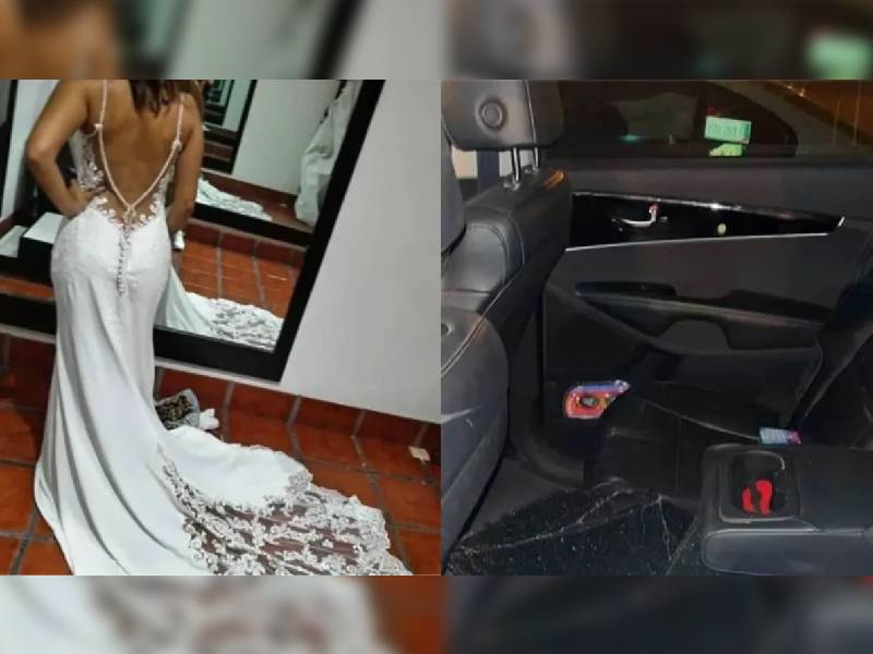 ¿Y ahora? Asaltantes roban vestido de novia; pide ayuda para encontrarlo