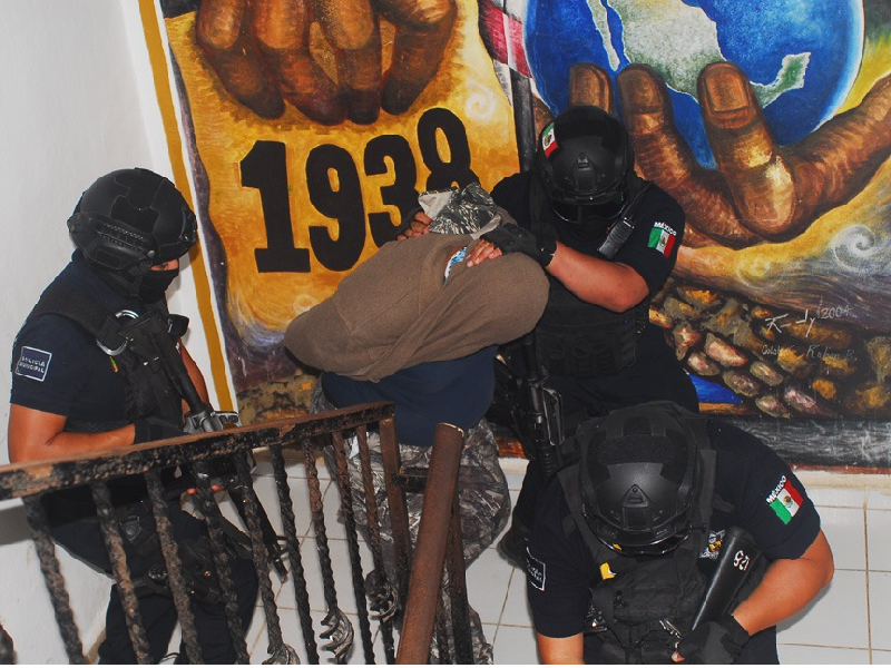 Simulacro en Kantunilkín, para detener a un "esquizofrénico"