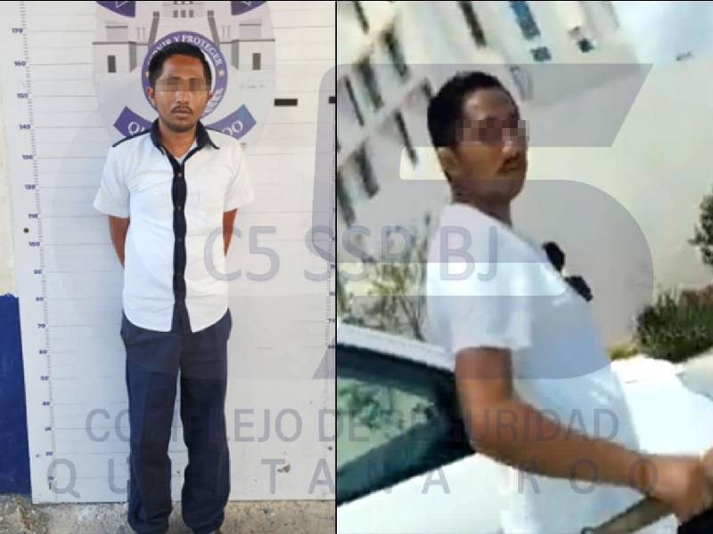 Taxiste es detenido tras agreder a varios Uber en Cancún