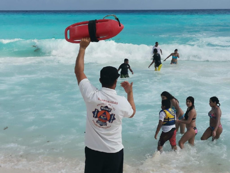 Exhortan a ciudadanos a atender medidas preventivas en las playas 