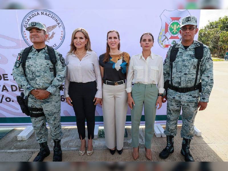 Toma protesta comandante del 46 Batallón de la Guardia Nacional en Q. Roo