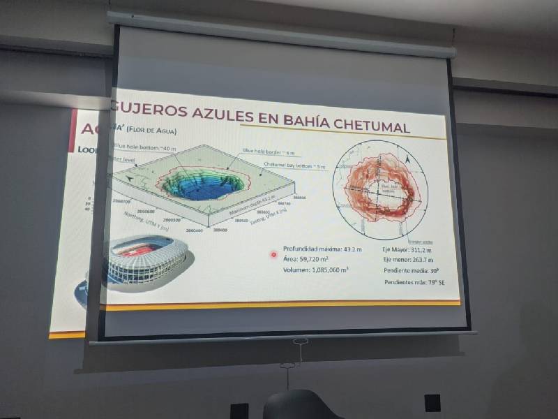 Bautizan a otros tres “hoyos azules” en la Bahía de Chetumal