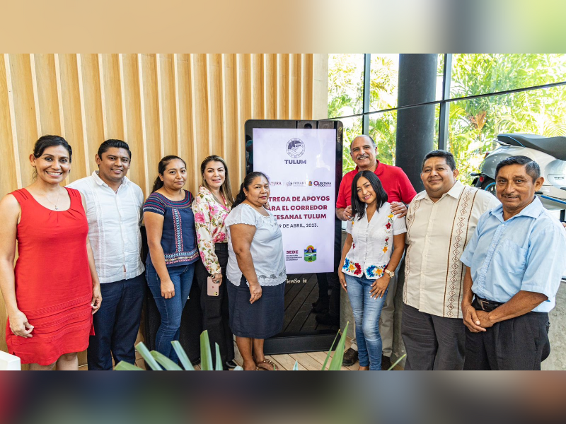 Tulum Artesanos tendrán el primer 'Corredor Artesanal' de Q.Roo