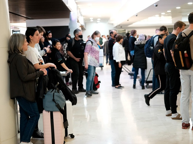 El Aeropuerto de Cancún, nuevamente con cerca de 600 operaciones
