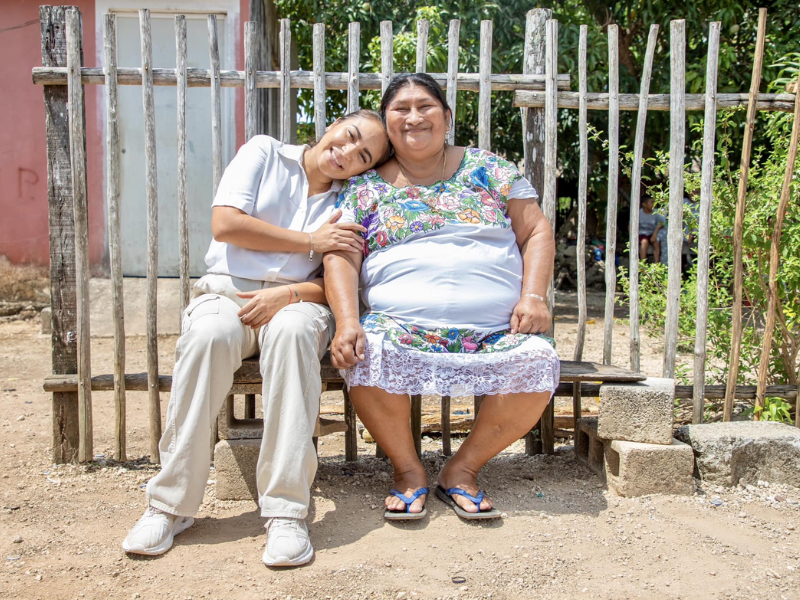 Mary Hernández lleva servicios municipales a comunidades mayas