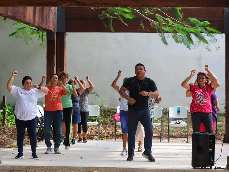 Impulsan recreación de personas mayores de Carrillo Puerto