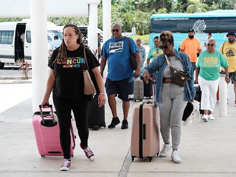 El Aeropuerto de Cancún, con 510 vuelos mediante 33 aerolíneas