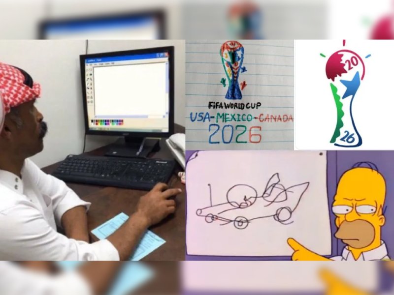 ¿Te los perdiste? Estos son los mejores memes sobre el logo del Mundial 2026